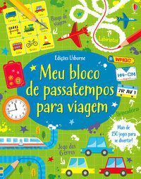 MEU BLOCO DE PASSATEMPOS PARA VIAGEM - USBORNE PUBLISHING