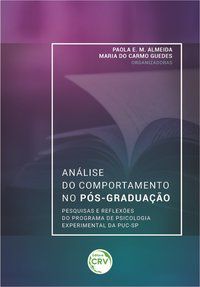 ANÁLISE DO COMPORTAMENTO NO PÓSGRADUAÇÃO - MORAES ALMEIDA, PAOLA ESPÓSITO DE