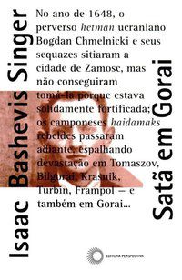 SATÃ EM GORAI - VOL. 15 - SINGER, ISAAC BASHEVIS