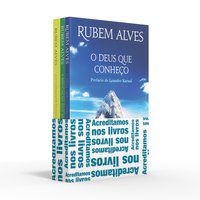 COLETÂNEA RUBEM ALVES (KIT 01) - ACREDITAMOS NOS LIVROS - AUTOR(A): ALVES, RUBEM