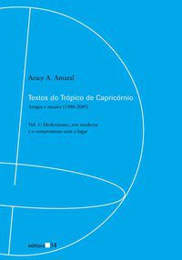 TEXTOS DO TRÓPICO DE CAPRICÓRNIO - AMARAL, ARACY A.