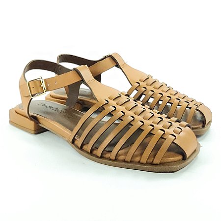 Sandália Santa Flor Caramelo