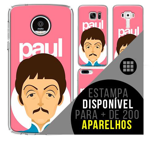 Capa de celular - PAUL MCCARTNEY [disponível para + de 200 aparelhos]