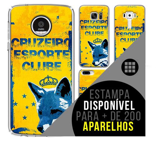 Capa de celular - Cruzeiro 11 [disponível para + de 200 aparelhos]