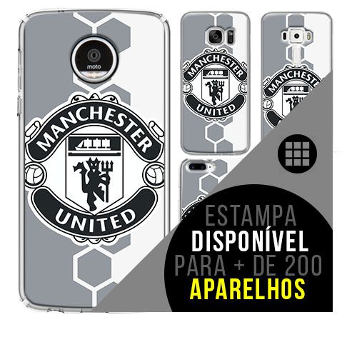 Capa de celular - Manchester United [disponível para + de 200 aparelhos]