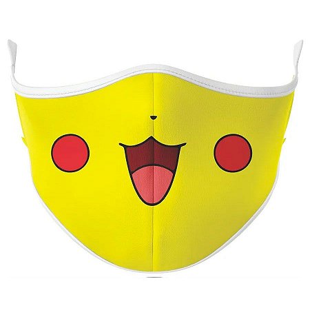 Máscara de tecido / Pano Pikachu Pokémon