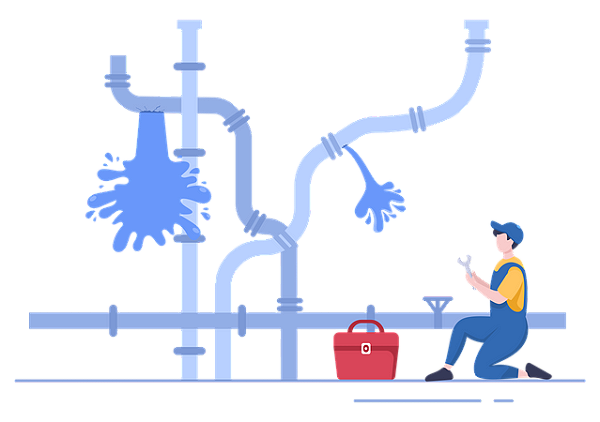 Conserto de Vazamento de Água