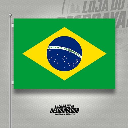 Bandeira do Brasil Dupla 128x90cm