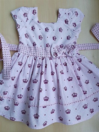 vestido rodado rosa