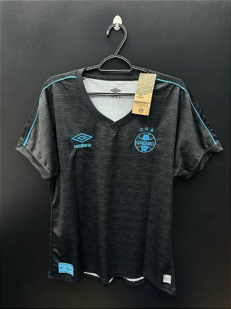CAMISA DO GRÊMIO 2023 PRETA S/N (Feminina) - GG