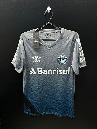 CAMISA DO GRÊMIO 2020 TREINO CINZA (S/N) - P