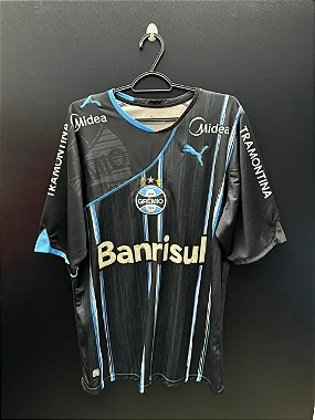 CAMISA DO GRÊMIO 2010 PRETA #9 - 3G