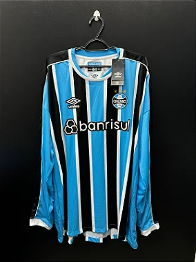 CAMISA DO GRÊMIO 2023 TRICOLOR (manga longa) S/N - 2GG