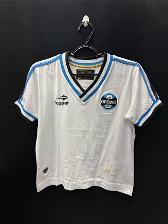 CAMISA DO GRÊMIO 1983 RETRÔ BRANCA #7 (Feminina) - G