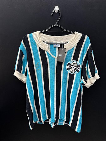 CAMISA DO GRÊMIO 1977 RETRÔ TRICOLOR #9  - M
