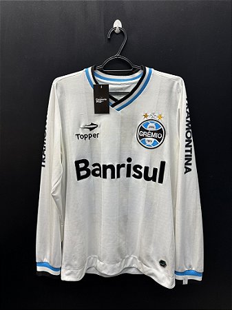 CAMISA DO GRÊMIO 2013 BRANCA #22 - P (MANGA LONGA)