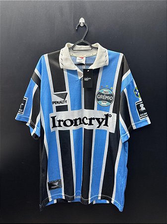 CAMISA DO GRÊMIO 1997 TRICOLOR #10 - GG