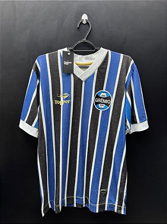 CAMISA DO GRÊMIO 1983 RETRÔ TRICOLOR TOPPER #7 - M