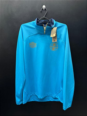 BLUSÃO DO GRÊMIO 2025 CELESTE TREINO - M