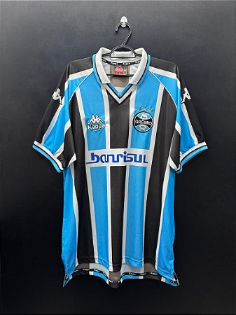 CAMISA DO GRÊMIO 2001 TRICOLOR #10 - G