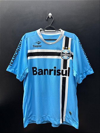 CAMISA DO GRÊMIO 2011 CELESTE #5 F. ROCHEMBACK - GG