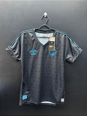 CAMISA DO GRÊMIO 2023 PRETA S/N - M (FEMININA)