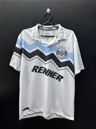 CAMISA DO GRÊMIO 1995 BRANCA RETRO LICENCIADA