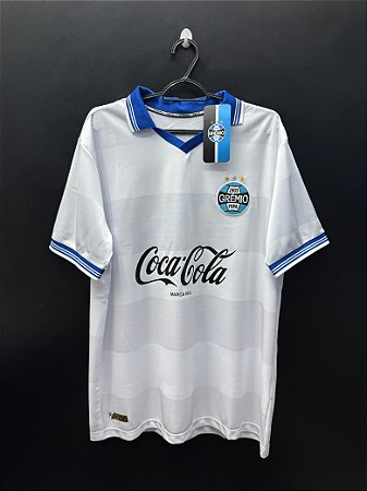 CAMISA DO GRÊMIO 1989 BRANCA RETRO LICENCIADA