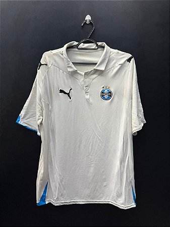 CAMISA DO GRÊMIO POLO PUMA BRANCA  - G
