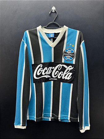 CAMISA DO GRÊMIO RETRO 1989 TRICOLOR #8 - M (MANGA LONGA)
