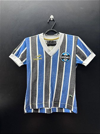 CAMISA DO GRÊMIO 1983 RETRO TOPPER #7 - P (FEMININA)
