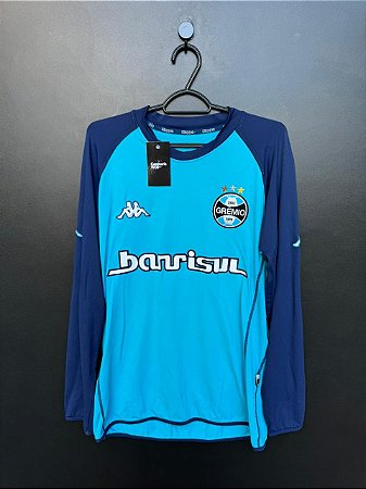 CAMISA DO GRÊMIO 2004 CELESTE #25 - G (MANGA LONGA)