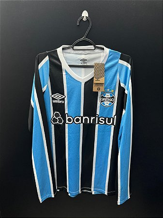 CAMISA DO GRÊMIO 2024 TRICOLOR S/N - M (MANGA LONGA)