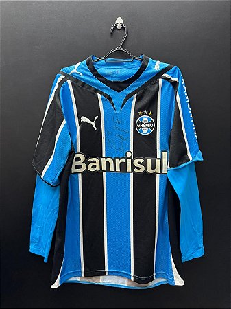 CAMISA DO GRÊMIO 2009 TRICOLOR #17 - G (MANGA LONGA)
