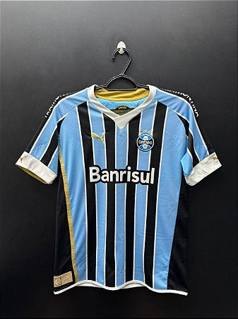 CAMISA DO GRÊMIO 2009 LIBERTADORES TRICOLOR #10 - 14 (infantil)