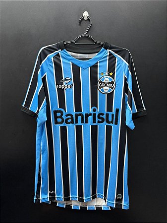 CAMISA DO GRÊMIO 2014 TRICOLOR #27 RODRIGUINHO - M