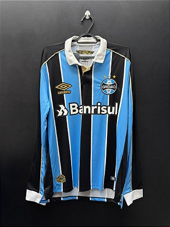 CAMISA DO GRÊMIO 2019 TRICOLOR S/N - M (MANGA LONGA)