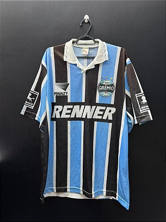 CAMISA DO GRÊMIO 1995 TRICOLOR #6 - GG (BORDA AZUL)