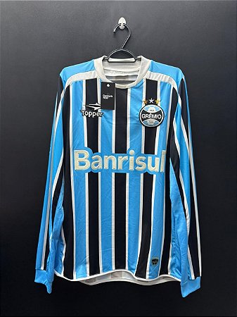 CAMISA DO GRÊMIO 2011 TRICOLOR #5 - G (MANGA LONGA)