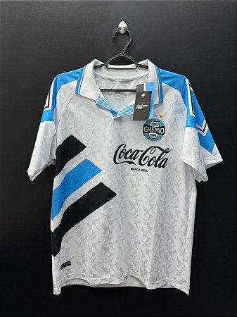 CAMISA DO GRÊMIO 1993 RETRO BRANCA LICENCIADA S/N - P