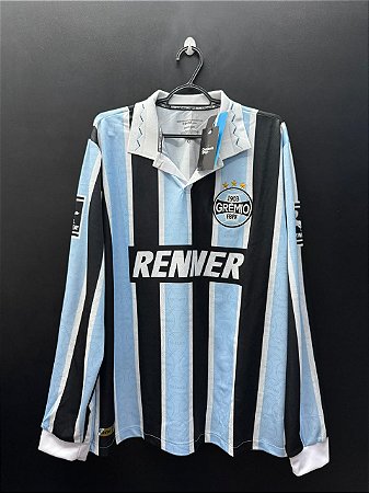 CAMISA DO GRÊMIO 1995 TRICOLOR RETRO LICENCIADA #16 - G