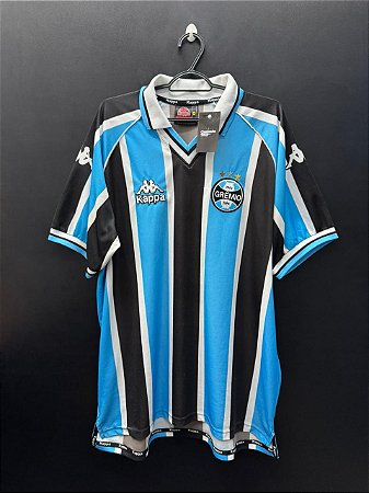 CAMISA DO GRÊMIO 2001 TRICOLOR S/ PATROCÍNIO #9 - G