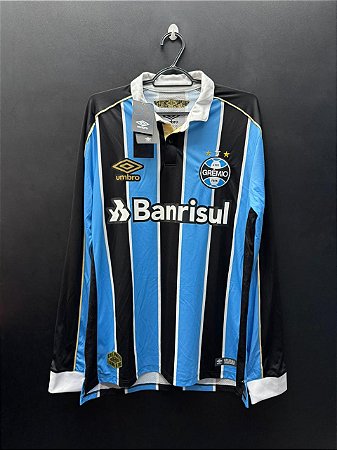 CAMISA DO GRÊMIO 2019 TRICOLOR S/N - M (MANGA LONGA)
