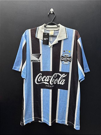CAMISA DO GRÊMIO 1995 TRICOLOR COCA COLA #10 - M