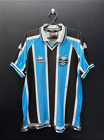 CAMISA DO GRÊMIO 2001 TRICOLOR S/ PATROCÍNIO #10 - P