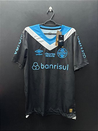 CAMISA DO GREMIO 2024 PRETA JOGADOR S/N