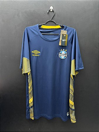 CAMISA DO GRÊMIO 2025 GOLEIRO MASCULINA AZUL MARINHO - 2GG