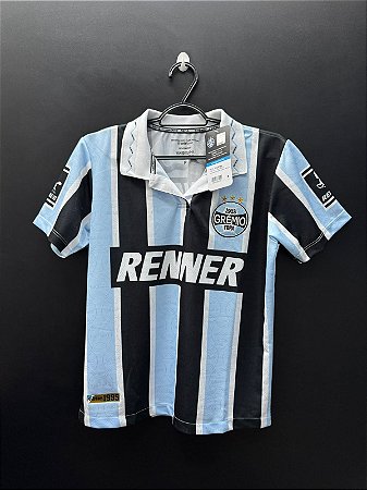 CAMISA DO GRÊMIO 1995 TRICOLOR RETRO LICENCIADA #16 - (FEMININA)