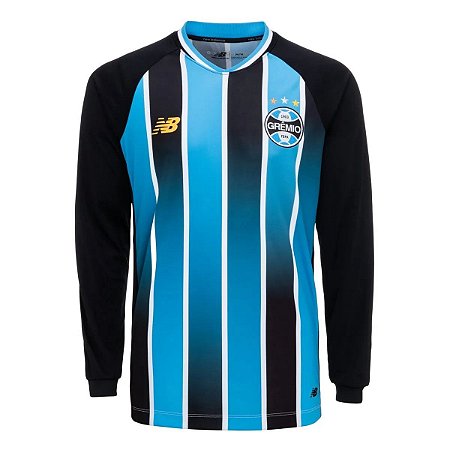 CAMISA DO GRÊMIO 2026 HOME MASCULINA (MANGA LONGA)