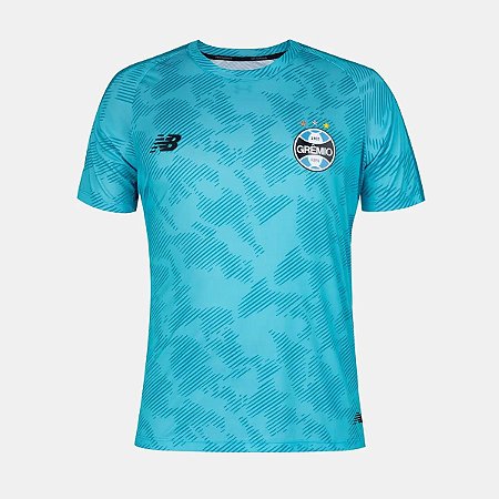 CAMISA DO GRÊMIO 2026 GOLEIRO AZUL TURQUESA MASCULINA